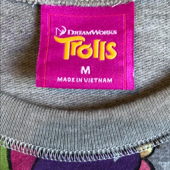 Trolls cold shoulder sweatshirt🧁 - Picture 4 of 7
